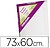 Tela de Pintura Lidercolor 20F Algodao 100% Marco Pawlonia 1,8X3,8 CM Moldura Madeira 73X60 CM A30208-20F - imagem 1