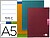 Caderno escolar liderpapel scriptus 48 folhas din a5 pautado larga 3,5 papel 90 gr LB20 - imagem 1