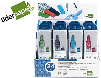 MK-2 : COMPASSO LIDERPAPEL MK-2 COM PEGA EXTRA SUAVE CORES S...