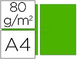 Papel de Cor Liderpapel Din A4 80 GR Verde Intenso Resma de 100 Folhas PC61