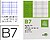 Bloco de Apontamentos Liderpapel Din B7 80 F Quadriculado venda multiplos 10 BN07 - imagem 1