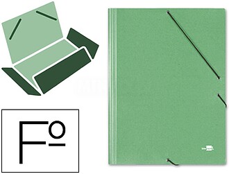 CG35 : 10 x Pasta de elasticos liderpapel folio verde Pasta ...