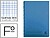 5 x Caderno espiral liderpapel folio 100 f quadricula de 4 mm capa azul com margem 70 grs Caderno espiral liderpapel folio 100 f quadricula de 4 mm capa azul com margem 70 grs BH14 - imagem 1