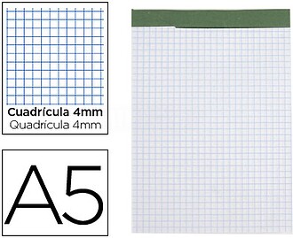 BN19 : 6 x Bloco de apontamentos liderpapel a5 80 folhas 60g...