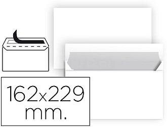 SO84 : ENVELOPE LIDERPAPEL N 11 BRANCO DIN C5 162X229 MM TIR...