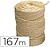 CORDA SISAL 3 CABOS LIDERPAPEL ROLO 1 KG Preco Uni. venda multiplos 1 CU02 - imagem 1
