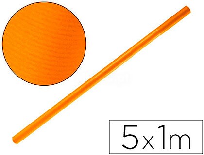 PK70 : PAPEL KRAFT LIDERPAPEL LARANJA FORTE ROLO5X1 MT