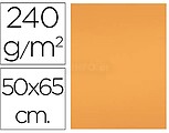 Cartolina Liderpapel 50X65 CM 240G/M2 Tangerina Pack de 25 Unidades CX91