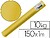 Papel Kraft Verge Liderpapel Amarelo Bobina 10 KG PK54 - imagem 1