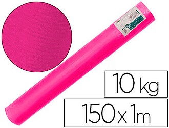PK57 : PAPEL KRAFT VERGE LIDERPAPEL FUCSIA BOBINA 10 KG