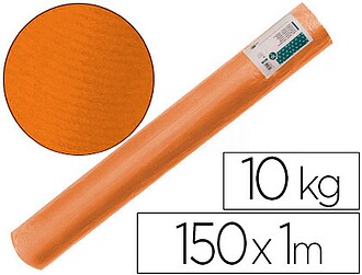 PK59 : PAPEL KRAFT VERGE LIDERPAPEL LARANJA BOBINA 10 KG