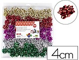 100 x Lacos liderpapel fantasia pequenos cores metalizados sortidos Lacos liderpapel fantasia pequenos cores metalizados sortidos LZ01