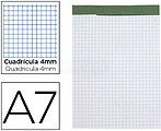Bloco de apontamentos quad 4mma7 80 folhas 60g/m2 perfurado sem capa Bloco de apontamentos quad 4mma7 80 folhas 60g/m2 perfurado sem capa BN15