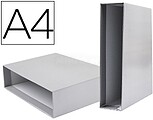 Caixa para Pasta de Arquivo Liderpapel Documenta Lombada Larga DIN-A4 Cinza CZ27