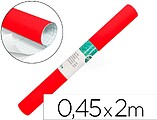 Rolo Adesivo Liderpapel Unicolor Vermelho Brilho Rolo de 0,45 X 2 MT RO21