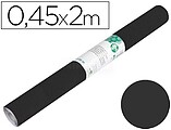 Rolo Adesivo Liderpapel Unicolor Preto Mate Rolo de 0,45 X 2 MT RO23