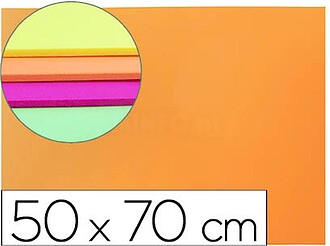 GE23 : 10 x Goma eva liderpapel laranja fluorescente placa 5...