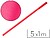Papel Kraft Liderpapel Fucsia Rolo 5X1 MT PK42 - imagem 1