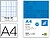 Recarga Liderpapel A4 100 Folhas 100 G/M2 Pauta N 46 4 Furos RA08 - imagem 1