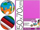 10 x Cartao ondulado liderpapel 320gr 50x70 cm fucsia Cartao ondulado liderpapel 320gr 50x70 cm fucsia CN03