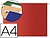 10 x Capas de suspensao liderpapel din a4 kraft vermelho Capas de suspensao liderpapel din a4 kraft vermelho SF06 - imagem 1