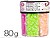 Pupurina Liderpapel Forma Coracao e Estrela Cor Neon e Metalizado Frasco de 75GR NT02 - imagem 1