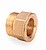Racor Marsella M-H 3/4 x 1/2 Latão G-01232 - imagem 1