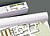 Bobina de Papel para Plotter Fabrisa Plus 80gr - Medidas 914mm x 50m 16095 - imagem 1
