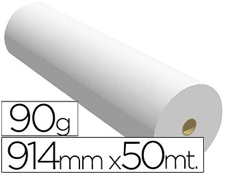 Fabrisa Plus Bobina de Papel para Plotter 90gr - Medidas 914...