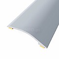 Junta de Alumínio para Desnível 3-12 mm Adesiva, Quick & Pro, Prata Mate, 83 x 3,8 cm 85718