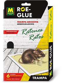 G-06170 : 06170 ARAMADA ADESIVA PARA RATOS, 6 unidades