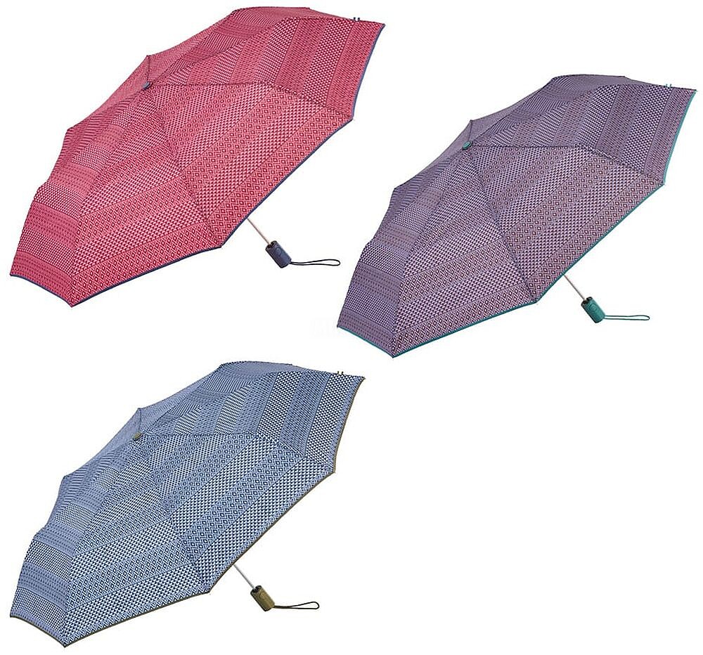Guarda-Chuva Automático Estampado Étnico com UV 50+, Cores Sortidas G-95987