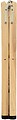 Escada de Madeira 4 Degraus 114cm Plabell G-75085