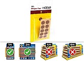 Caixa 10 Blisters 20UN Tapon Adesivo Din/Ref Mtap Nogal Celo 17148