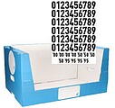 Caixa de Cartão Empilhável Aberta 590 x 390 x 300 mm Edm G-03000