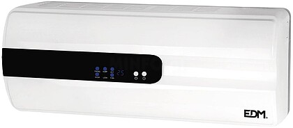 FENDA CERÂMICA AQUECEDORA 1000/2000W COM CONTROLO REMOTO EDM