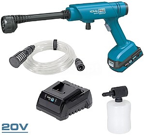 G-08499 : 08499 Kit lavadora de alta pressão 20 v + bateria...