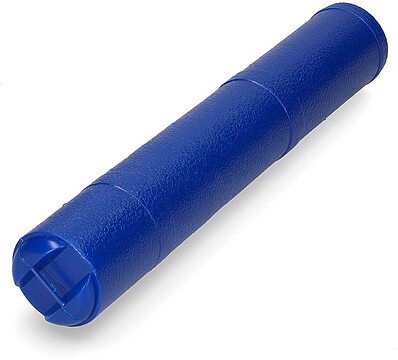 Tubo porta-planos extensível de 40 a 75 cm Ø65mm cor azul G-08647