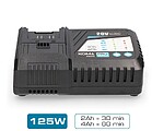 Carregador Rápido Bateria 125W Koma Tools Battery Series Edm