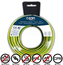 28498 ROlo DE CABO FLEXÍVEL 4 mm. BICOR 20 METROS. LIVRE-HA...
