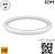 Tubo Fluorescente Circular LED 20W 1.700LÚMENS 3.200K (Equiv. 40W) Edm 31186 - imagem 1