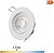 Downlight LED Empotrável 5W 4.000K Redondo Marco Branco Edm 31631 - imagem 1