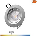 Downlight LED Empotrável 5W 380 Lúmenes 4.000K Redondo Marco Crome Edm