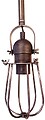 Pendurador Vintage E27 60W 8,2X10CM
