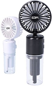 G-33974: Mini ventilador com pulverizador, recarregável; AB...