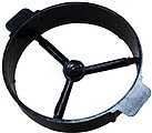 Aro Plástico para Empotrar Downlight Ø20,8cm (venda múltiplos 10 uni) 35002