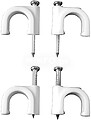 Grapa Branca Cabo Mangueira Tubular 2x6 Nº 10 (Caixa 100UNI) 48010