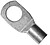 Terminal tubular de cobre 10mm para broca 8mm, saco de 25 unidades 48650 - imagem 1