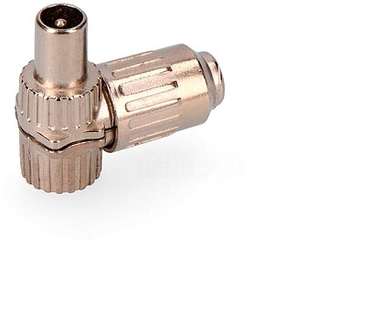 50040 CLAVIJA TV AGACHADA METÁLICA 9,5MM