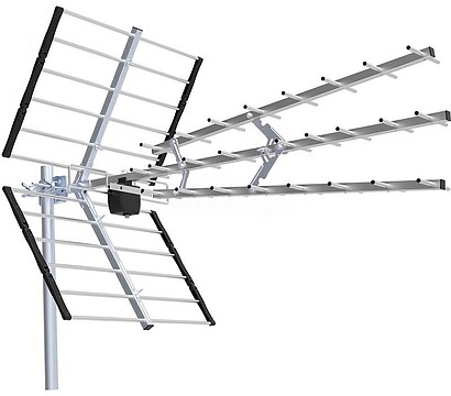 ANTENA EXTERIOR UHF 52024 TV EDM 470-790 MHz SÉRIE PROFISSIONAL 1020MM